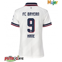 Camiseta Bayern Munich Harry Kane #9 Visitante Equipación para mujer 2026-27 manga corta